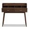 Baxton Studio Disa Mid-Century Modern Walnut Brown Finished 2-Drawer Desk 142-8005 - alternate 6